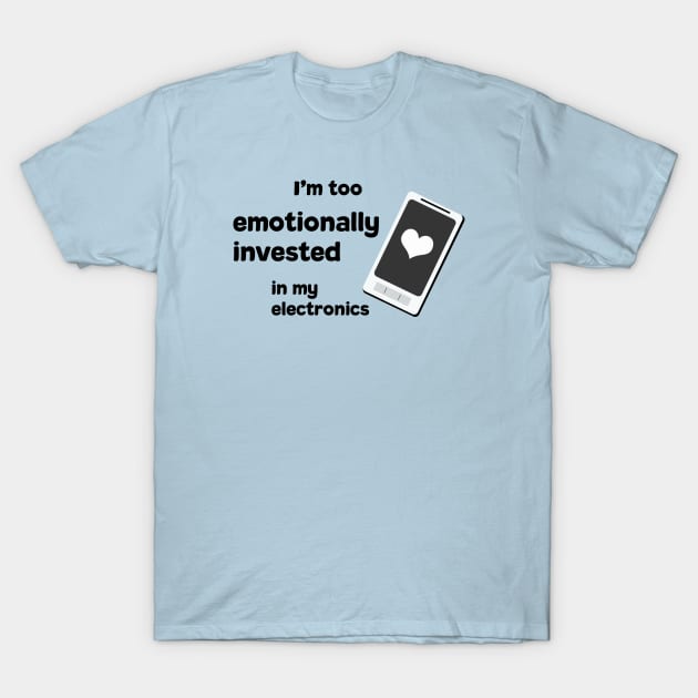 Emotional Priorities T-Shirt by inparentheses